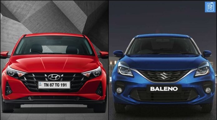 Hyundai i20 की पाँच ऐसी खूबियाँ जो बनाती हैं इसे Maruti Suzuki Baleno से बेहतर! हुंडई i20 या मारुति सुज़ुकी बलेनो इमेज